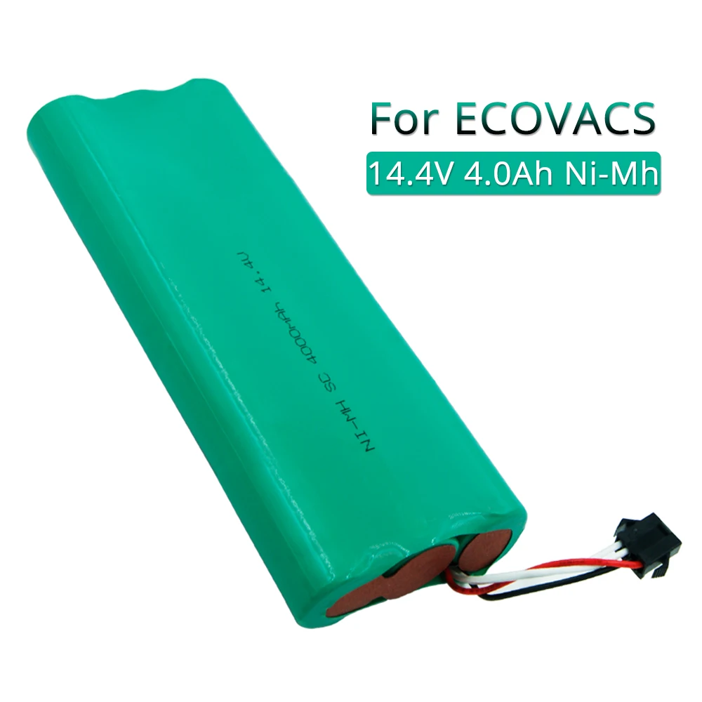 Сменная батарея для пылесоса 14,4 В 4000 мАч Ni-MH Для Ecovacs Deepoo 540 550 560 570 580 543 Deebot Sweeper D54 D56 D58
Сменная батарея для пылесоса 14,4 В 4000 мАч Ni-MH Для Ecovacs Deepoo 540 550 560 570 580 543 Deebot Sweeper D54 D56 D58