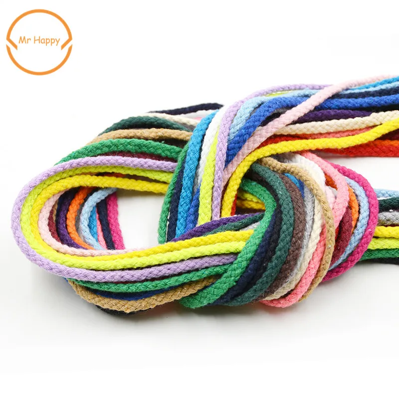 5mm 10yards/lot Diy accessories twisted round 100% cotton cord decoration rope Beige cotton rope hand woven drawstring
5mm 10yards/lot Diy accessories twisted round 100% cotton cord decoration rope Beige cotton rope hand woven drawstring