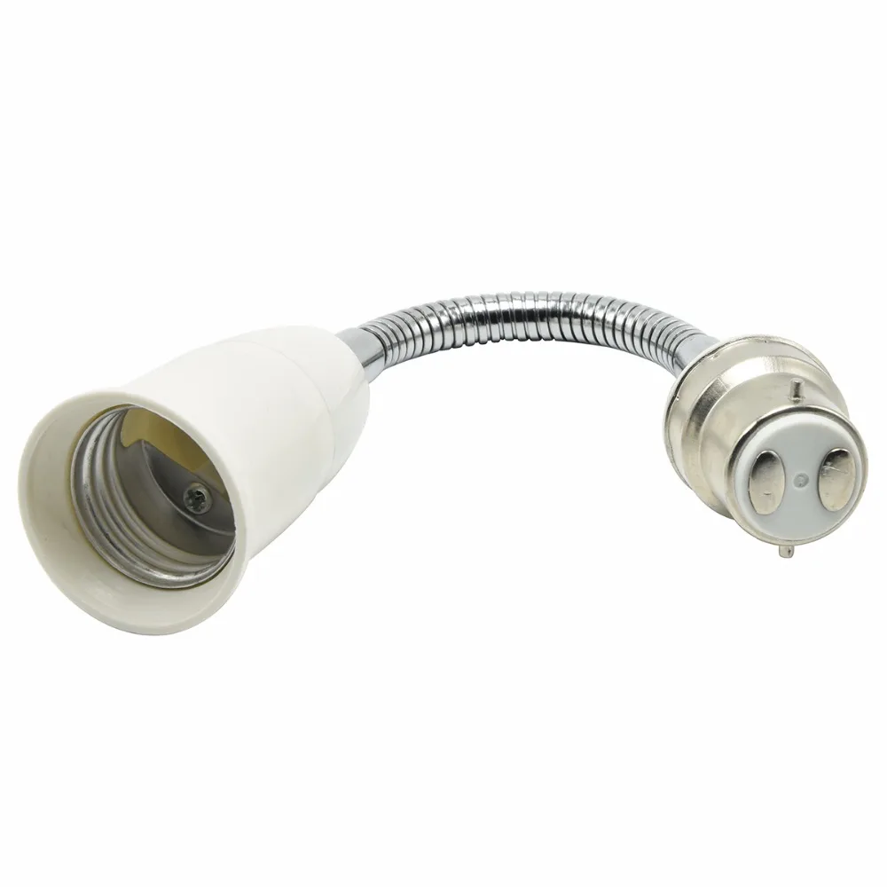 B22 To E27 Flexible Extension Lamp Holder Converters 200mm E27 Screw Bulb Bases LED Light Socket To Fit B22 Holder Adapter 3PCS
B22 To E27 Flexible Extension Lamp Holder Converters 200mm E27 Screw Bulb Bases LED Light Socket To Fit B22 Holder Adapter 3PCS