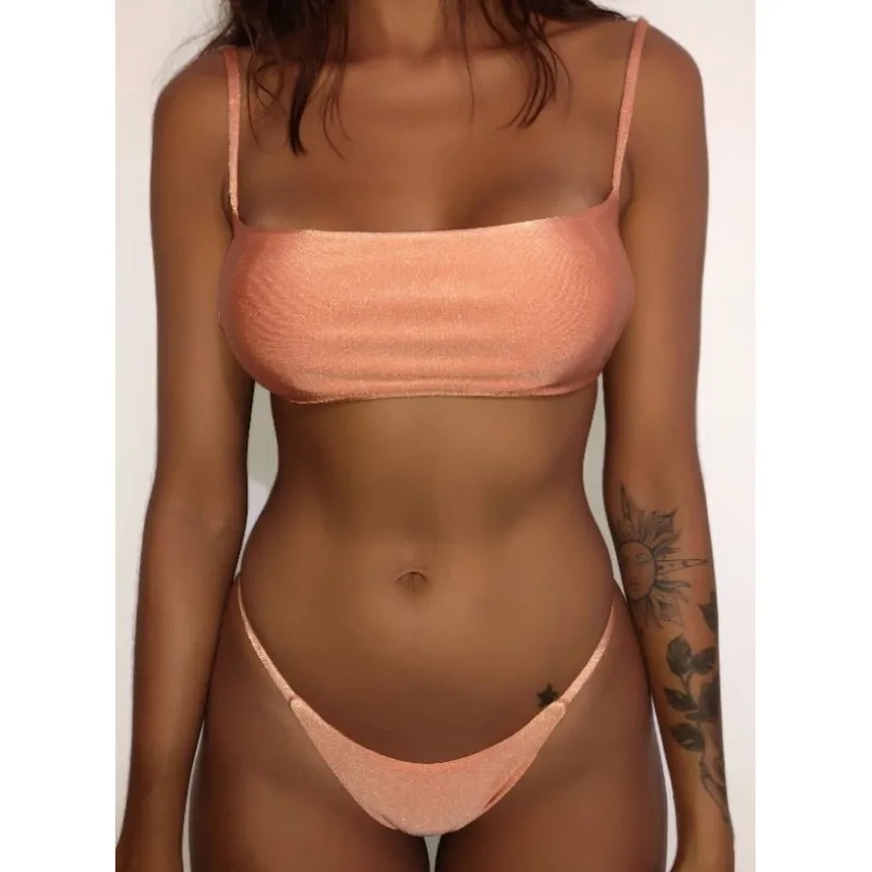 COSPOT Sexy Brazilian Bikini Set Women Solid High Cut Bathing Suit Swimwear Swimsuit Bathing Swimming Suit For Womens
COSPOT Sexy Brazilian Bikini Set Women Solid High Cut Bathing Suit Swimwear Swimsuit Bathing Swimming Suit For Womens