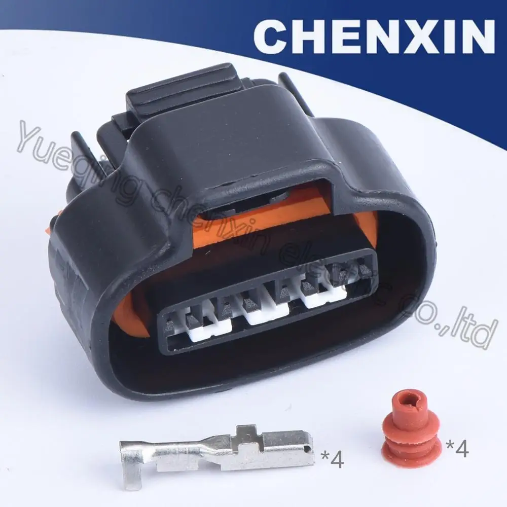 Black 4 pin electric wiring waterproof auto connector 2.2 female 2JZ-GE TPS boost sensor oval ignition coil connector
Black 4 pin electric wiring waterproof auto connector 2.2 female 2JZ-GE TPS boost sensor oval ignition coil connector