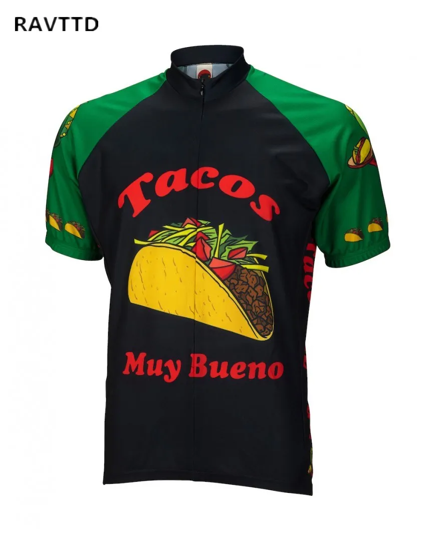 2017, Мужская велосипедная футболка Tacos, велосипедный верх, с коротким рукавом, дышащая, на молнии, одежда для велоспорта
2017, Мужская велосипедная футболка Tacos, велосипедный верх, с коротким рукавом, дышащая, на молнии, одежда для велоспорта