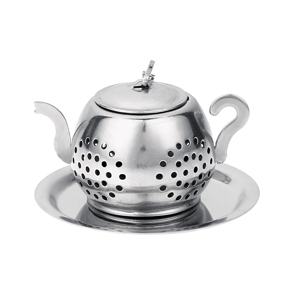 Прочный нержавеющая сталь чай горшок свободные держатель чайных листьев