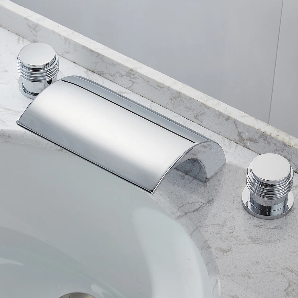 New arrivals fashion luxury basin faucet high quality water tap brass material chrome plating widespread basin sink faucet
New arrivals fashion luxury basin faucet high quality water tap brass material chrome plating widespread basin sink faucet