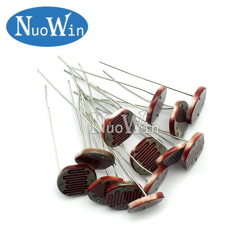 100pcs 12528 Light Dependent Resistor LDR 12MM Photoresistor Photosensitive GL12528 Photoconductive resistance
100pcs 12528 Light Dependent Resistor LDR 12MM Photoresistor Photosensitive GL12528 Photoconductive resistance