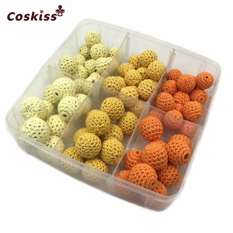 75pcs Yellow Series DIY Nursing Jewelry Blending Natural Round Geometry Wooden Crochet Beads Creative Freedom Baby Teether Set
75pcs Yellow Series DIY Nursing Jewelry Blending Natural Round Geometry Wooden Crochet Beads Creative Freedom Baby Teether Set
