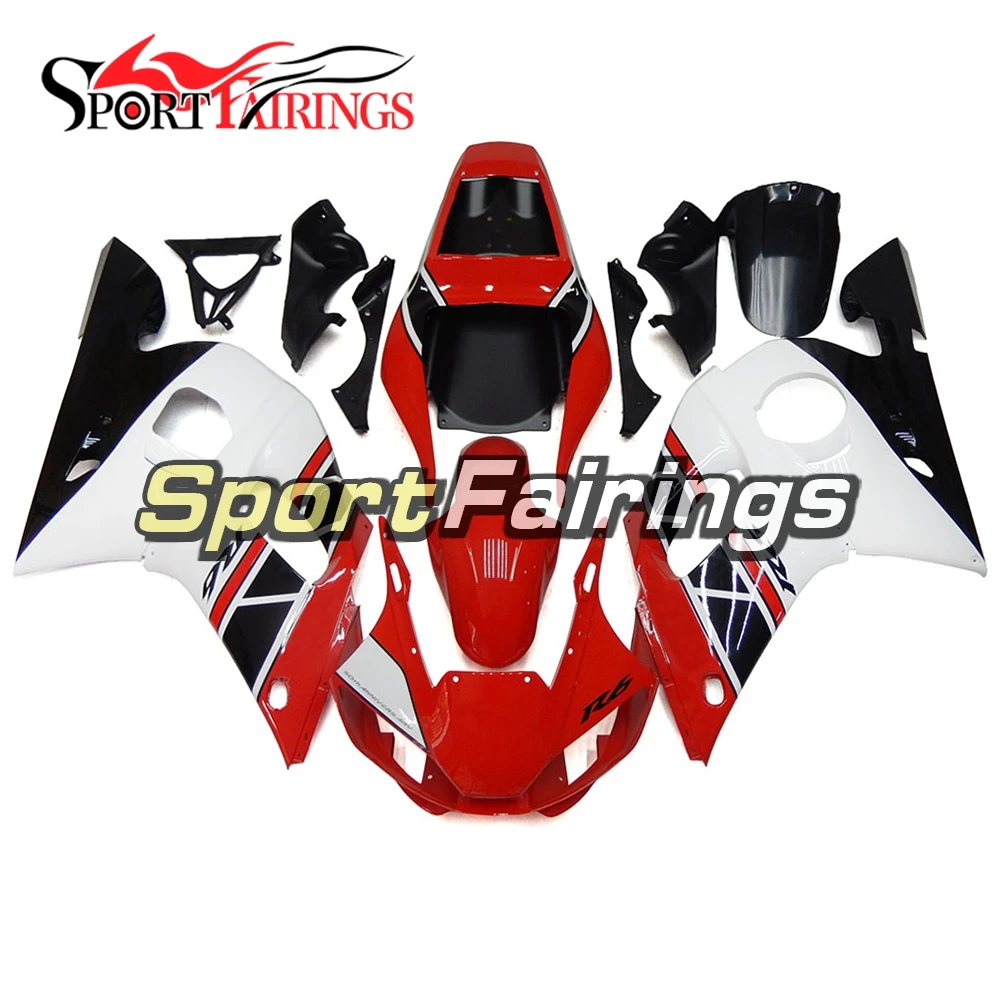 Complete Plastic Cowling For Yamaha 1998 1999 2000 2001 2002 YZF-600 R6 ABS Injection Motorcycle Bodywork Black Red White Hulls
Complete Plastic Cowling For Yamaha 1998 1999 2000 2001 2002 YZF-600 R6 ABS Injection Motorcycle Bodywork Black Red White Hulls