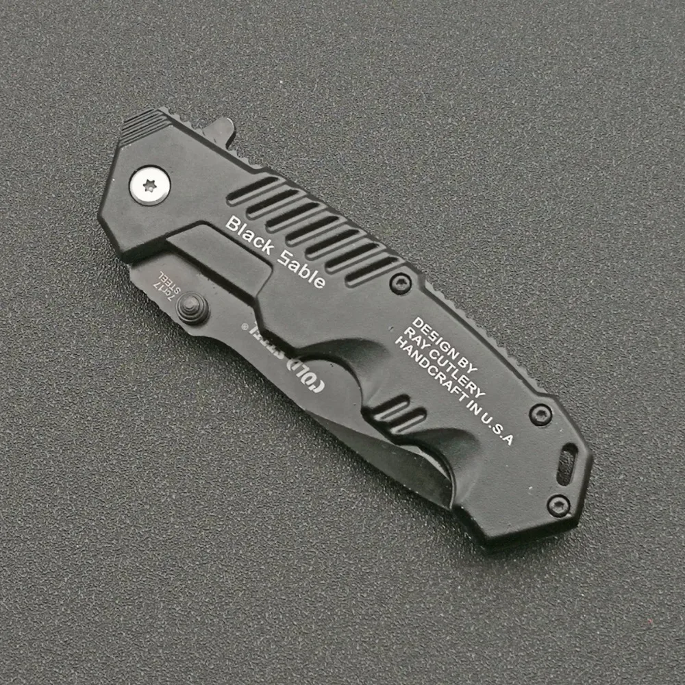 Mengoing Cold Steel Black Hunting Folding EDC Knife Tactical Pocket Knives for Men Self-Defense
Mengoing Cold Steel Black Hunting Folding EDC Knife Tactical Pocket Knives for Men Self-Defense