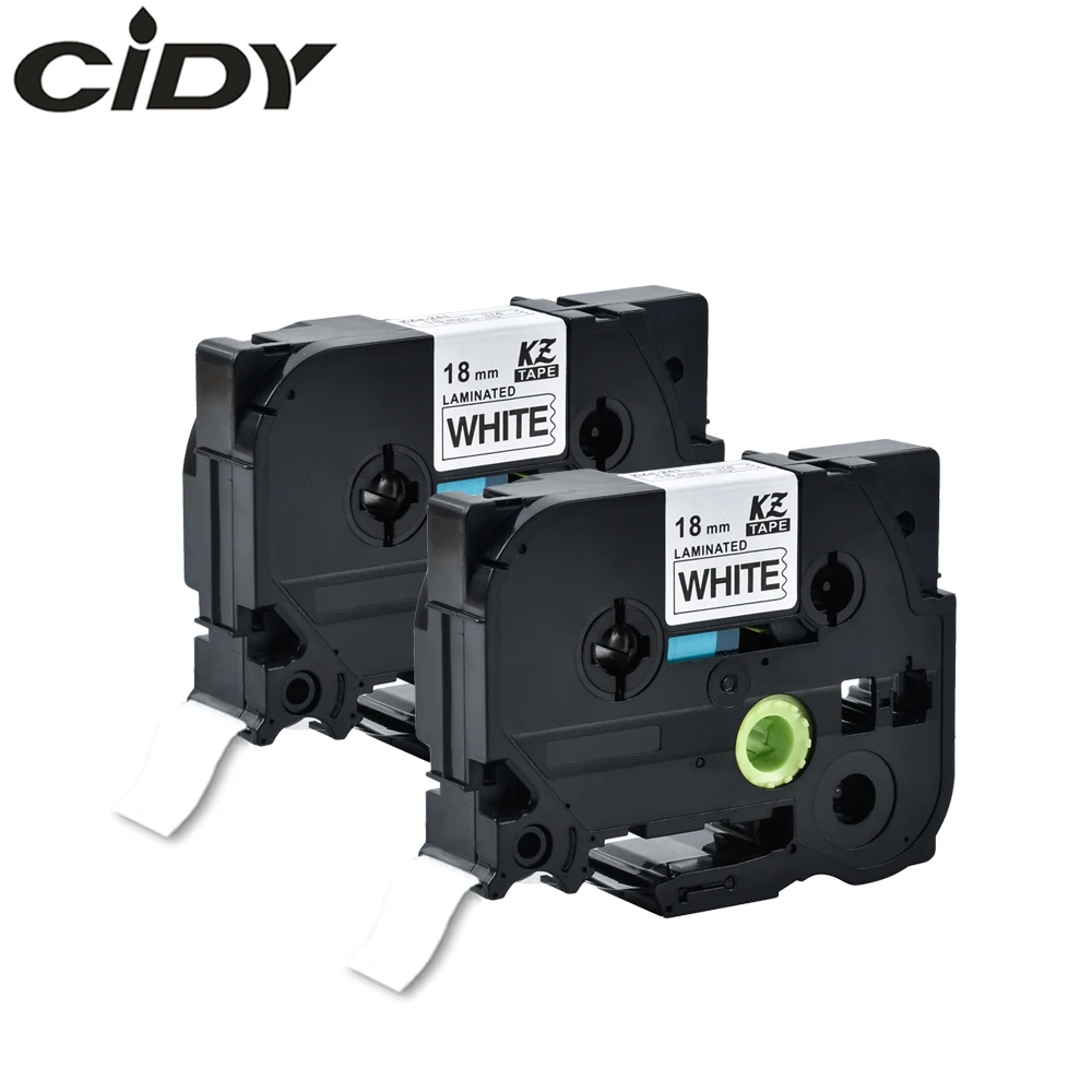CIDY 2 pcs compatible Tze 241 tze241 tze-241 Tz241 18mm black on white tape for brother with factory price
CIDY 2 pcs compatible Tze 241 tze241 tze-241 Tz241 18mm black on white tape for brother with factory price