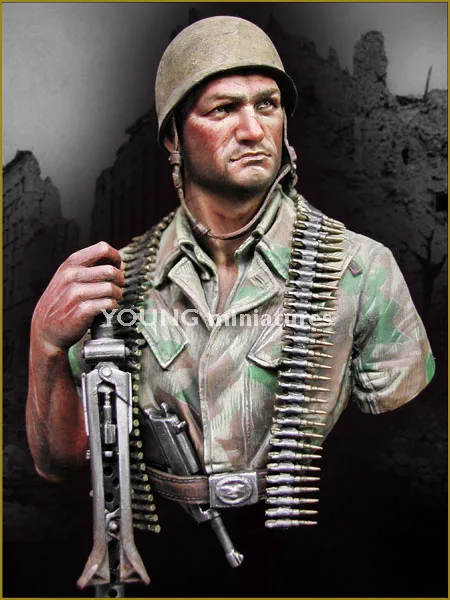 1/10 Fallschirmjager Monte Cassino 1944 фигура из смолы, грудь GK военный предмет без покрытия без цвета
1/10 Fallschirmjager Monte Cassino 1944 фигура из смолы, грудь GK военный предмет без покрытия без цвета
