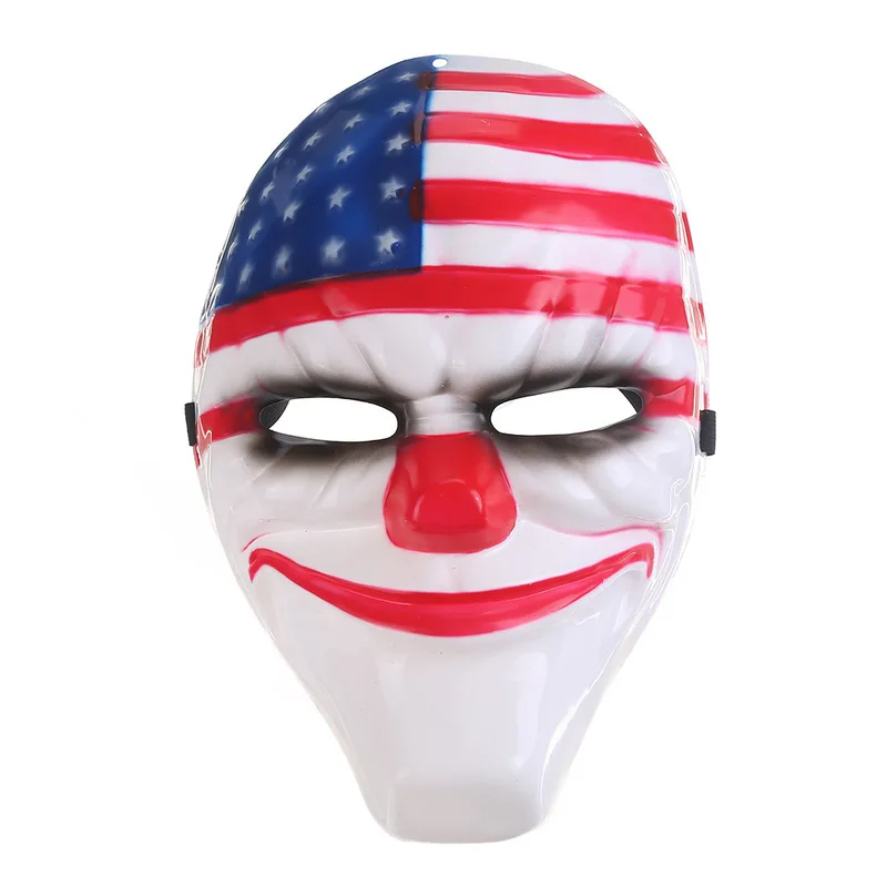 Фото Хэллоуин ужасная маска Payday 2 новейшая тема серия игр пластиковый - купить