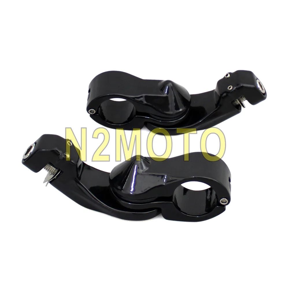 Black Adjustable 1 1/4" Tube Engine Guard Foot Peg Clamp Short Highway Foot Rest Mount for Harley Cafe Racer Softail Touring
Black Adjustable 1 1/4" Tube Engine Guard Foot Peg Clamp Short Highway Foot Rest Mount for Harley Cafe Racer Softail Touring