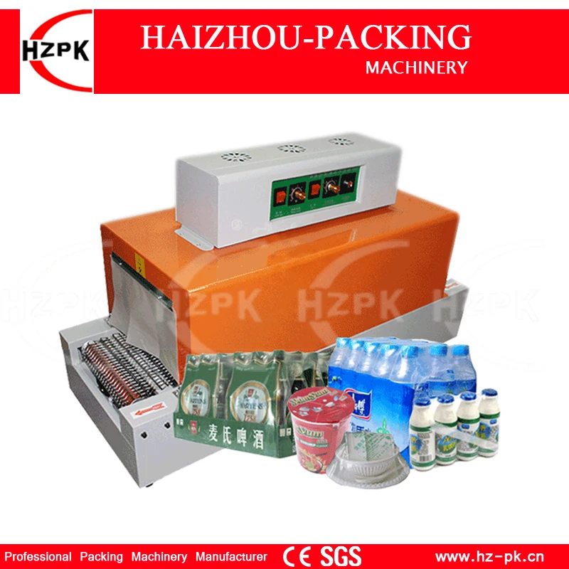 HZPK Automatic Shrink Machine PVC Film Shrinking Heat Package Sleeve Shrink Plastic Packing Machine Solid-State Voltage BS-260
HZPK Automatic Shrink Machine PVC Film Shrinking Heat Package Sleeve Shrink Plastic Packing Machine Solid-State Voltage BS-260