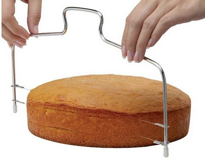 300Pc Stainless Steel Adjustable Wire Cake Slicer Leveler Slices Cake Cutter Tool Kitchen Baking Accessories
300Pc Stainless Steel Adjustable Wire Cake Slicer Leveler Slices Cake Cutter Tool Kitchen Baking Accessories