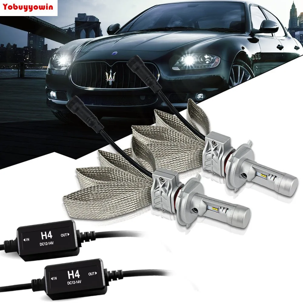 Pair Car H4 9003 H7 9004 9007 H13 Led Headlight Bulbs Kit CANBUS ERROR FREE high/low Headlamp LED Driving Light Bulb Car Auto
Pair Car H4 9003 H7 9004 9007 H13 Led Headlight Bulbs Kit CANBUS ERROR FREE high/low Headlamp LED Driving Light Bulb Car Auto