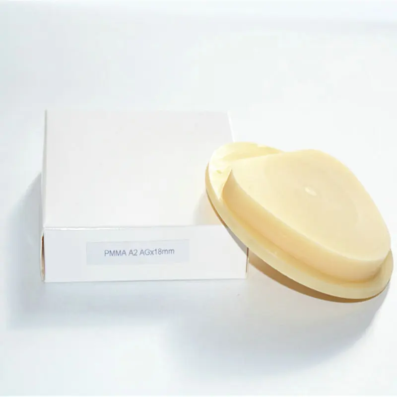 3 Pieces A1 A2 A3 89*71*20mm Amman Girrbach Ceramill cad cam system PMMA blank for temporary restoration crowns and bridges
3 Pieces A1 A2 A3 89*71*20mm Amman Girrbach Ceramill cad cam system PMMA blank for temporary restoration crowns and bridges