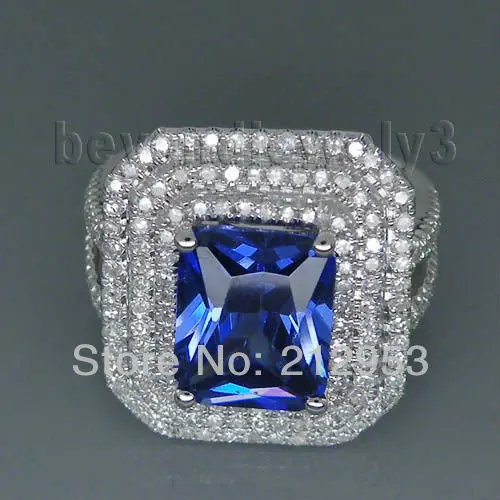 Vintage Emerald Cut 8x6mm 14k White Gold Tanzanite Religious Ring for Jewelry Gift 2T018
Vintage Emerald Cut 8x6mm 14k White Gold Tanzanite Religious Ring for Jewelry Gift 2T018
