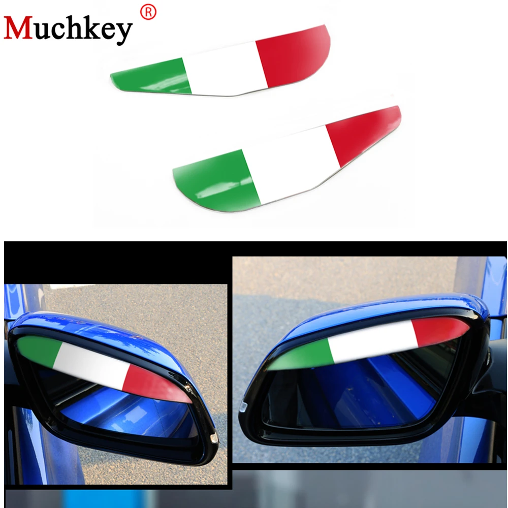 Universal Car Back Mirror Eyebrow Raincost Italy Flag 3 Colors Rain Stickers Rear View Mirror Rain Shield Rainproof Blades 2Pcs
Universal Car Back Mirror Eyebrow Raincost Italy Flag 3 Colors Rain Stickers Rear View Mirror Rain Shield Rainproof Blades 2Pcs
