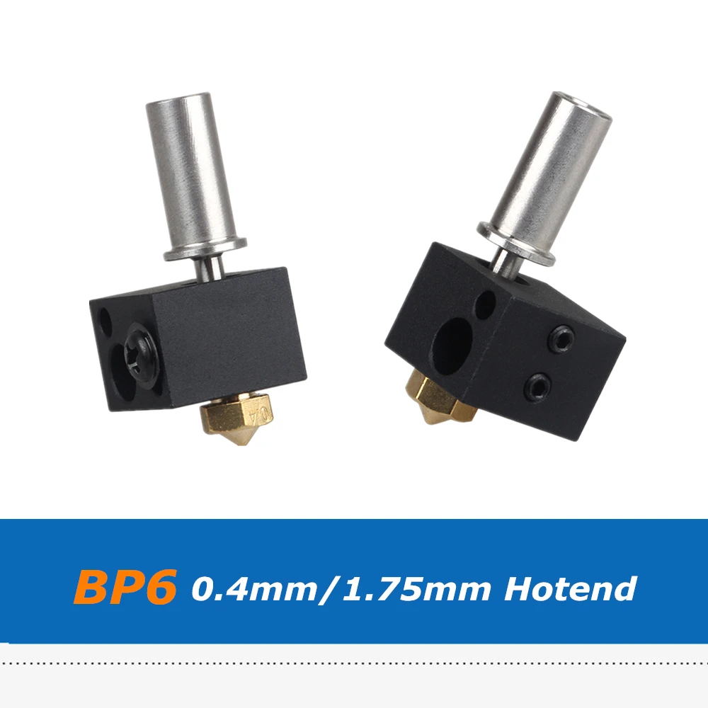 1pc 3D Printer Parts 0.4mm BP6 Hotend Set Kit, J-head Extruder V6 Low High Temperature Throat Heating Block Nozzle Kits
1pc 3D Printer Parts 0.4mm BP6 Hotend Set Kit, J-head Extruder V6 Low High Temperature Throat Heating Block Nozzle Kits