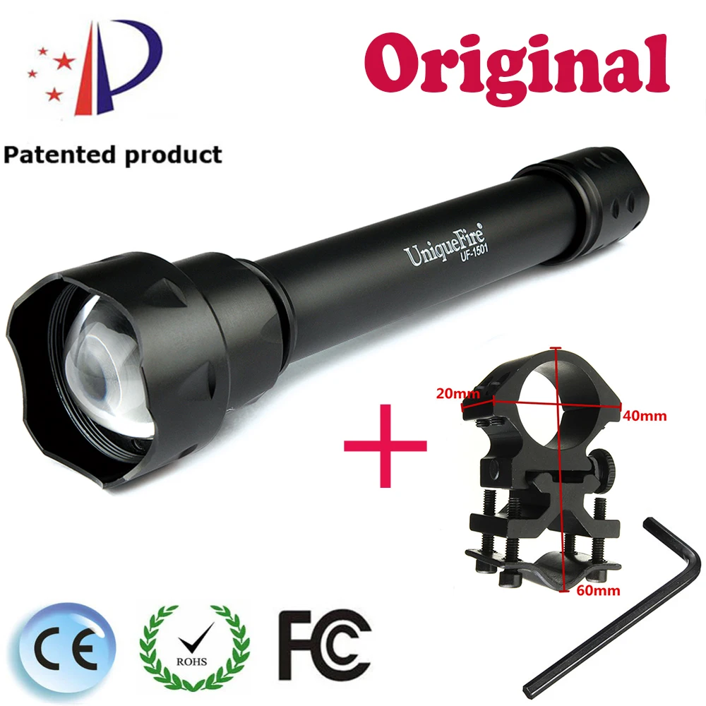UniqueFire мощный светодиодный фонарик UF-1501 IR940nm инфракрасный фонарь тактический фонарь Flashligh + QQ07 прицел крепление f. винтовка Охота
UniqueFire мощный светодиодный фонарик UF-1501 IR940nm инфракрасный фонарь тактический фонарь Flashligh + QQ07 прицел крепление f. винтовка Охота