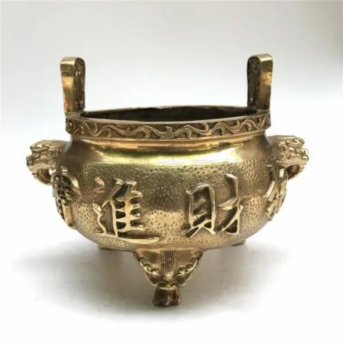 christmas 14" Collect China Fengshui Brass Copper Lucky Incense Burner Censer Statue new Year
christmas 14" Collect China Fengshui Brass Copper Lucky Incense Burner Censer Statue new Year