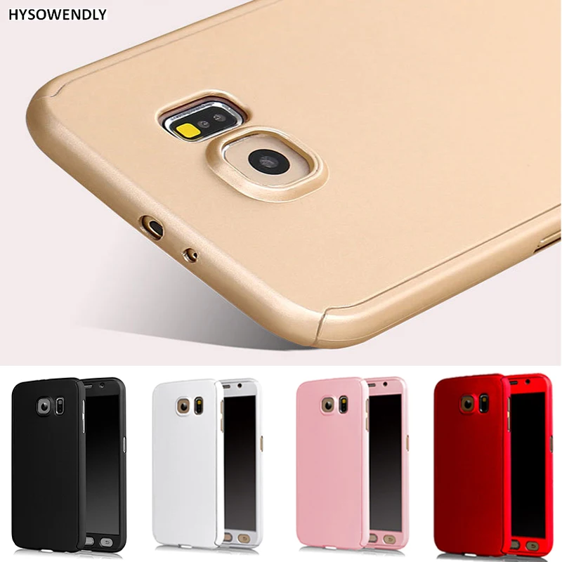 360 Degree Full Body Phone Coque Case for Samsung Galaxy S5 S6 S7 Edge J510 J7 A710 Front Back Cover Capa Para Fundas+Glass Film
360 Degree Full Body Phone Coque Case for Samsung Galaxy S5 S6 S7 Edge J510 J7 A710 Front Back Cover Capa Para Fundas+Glass Film