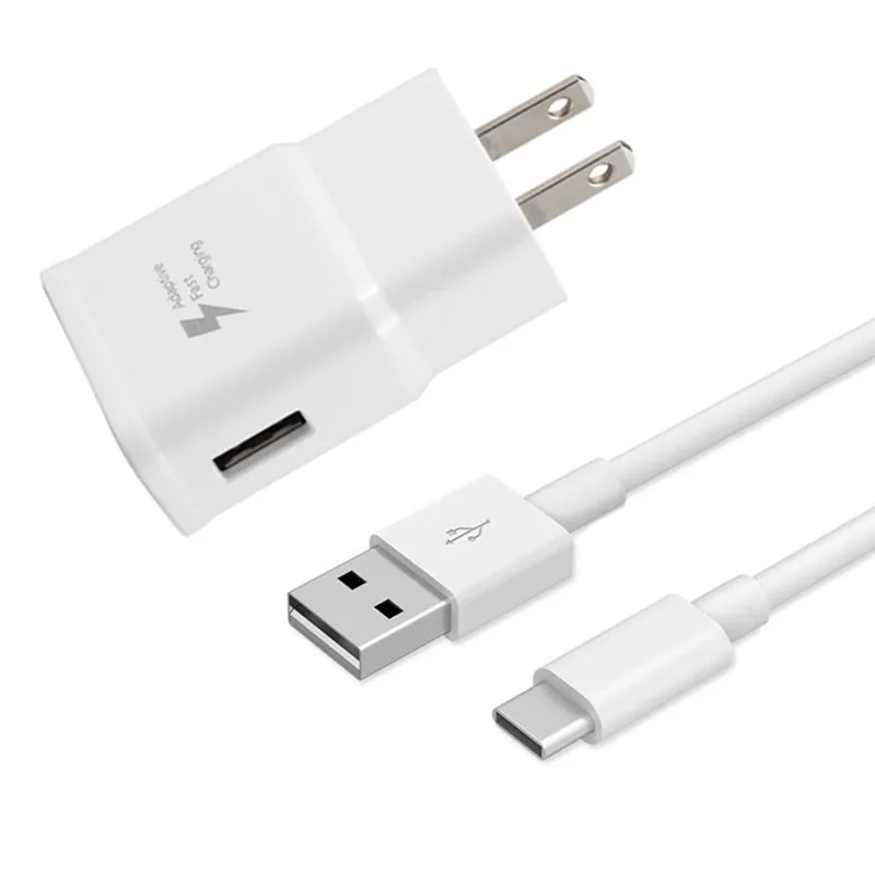 Адаптивное быстрое зарядное устройство 9 В 1 67 а адаптер USB Type C кабель для передачи