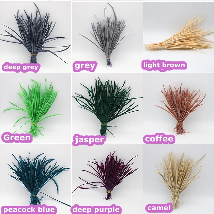 10 шт./лот перья гусиного Биота 20 см для Millinery Crafts & Fly Tying 31 цвет можно выбрать DIY