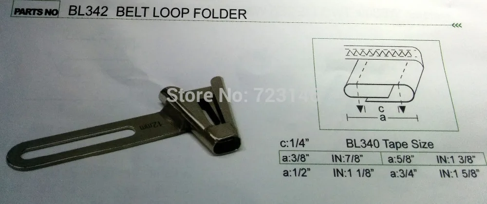 MADE IN JAPAN LOCKSTITCH DOUBLE FOLD BIAS BINDER HEMMER&HEMMER FEET BL342 BELT LOOP FOLDER 8MM,9MM,10MM,11MM,12MM,13MM,to 20MM
MADE IN JAPAN LOCKSTITCH DOUBLE FOLD BIAS BINDER HEMMER&HEMMER FEET BL342 BELT LOOP FOLDER 8MM,9MM,10MM,11MM,12MM,13MM,to 20MM