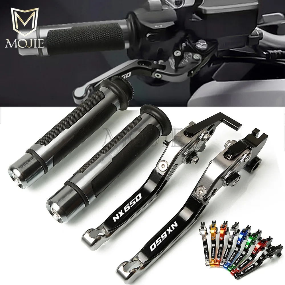 Motorcycle CNC Brake Clutch Lever Handle Grips Handlebars For Honda NX650 J-X Dominator NX 650 1988-1999 1998 1997 1996 1995
Motorcycle CNC Brake Clutch Lever Handle Grips Handlebars For Honda NX650 J-X Dominator NX 650 1988-1999 1998 1997 1996 1995