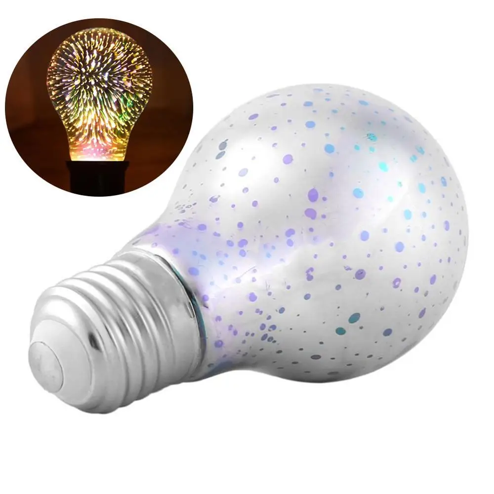 3D Fireworks Effect LED Light Bulb E27 Edison Incandescent Lamp Bulb For Industrial Vintage Decoration Atmosphere Night Lights
3D Fireworks Effect LED Light Bulb E27 Edison Incandescent Lamp Bulb For Industrial Vintage Decoration Atmosphere Night Lights