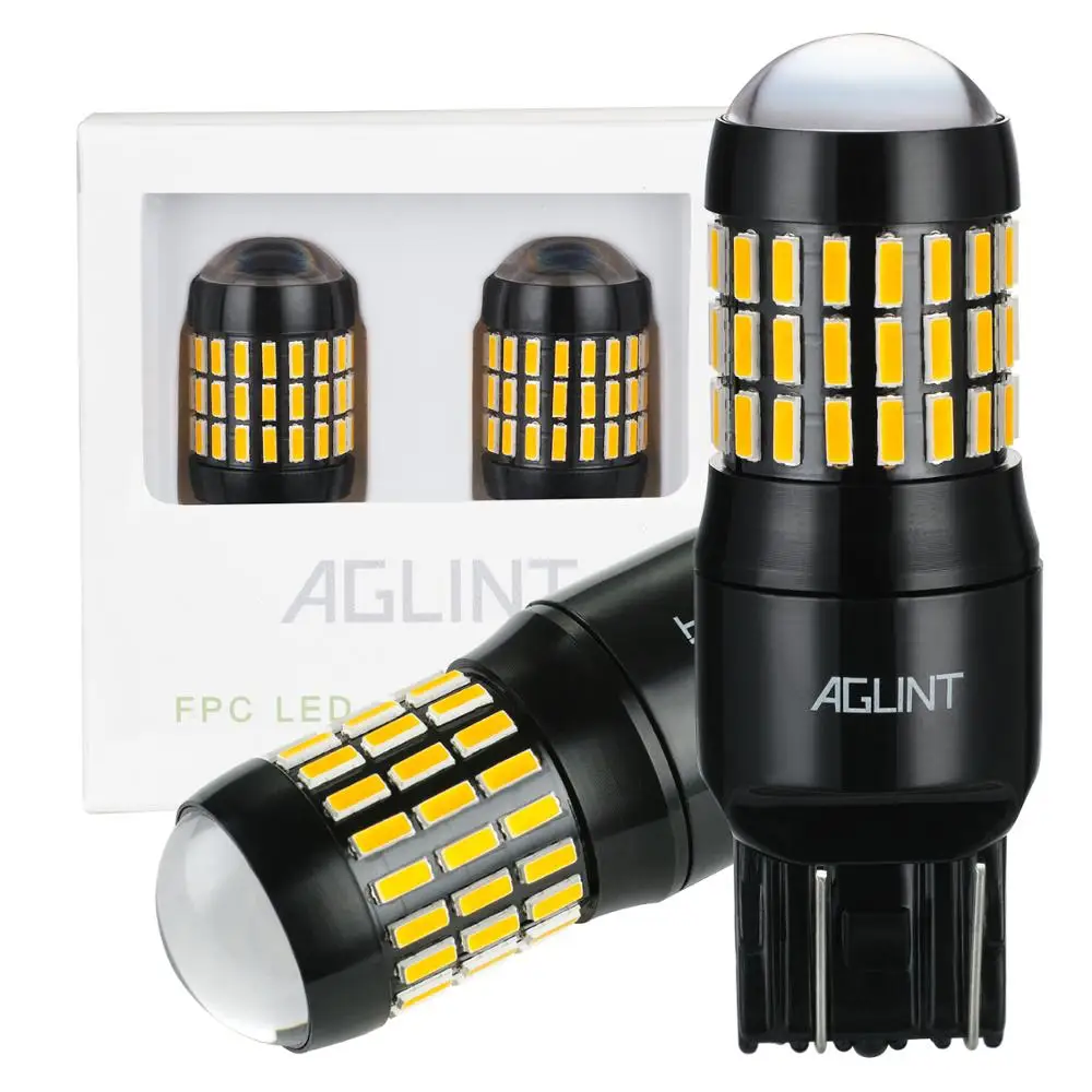 AGLINT 2 шт. 7443 T20 W21W Янтарный авто светодиодный лампы для замены тормозной светильник задний светильник 4014 66SMD 12В 24В с объективом проектора
AGLINT 2 шт. 7443 T20 W21W Янтарный авто светодиодный лампы для замены тормозной светильник задний светильник 4014 66SMD 12В 24В с объективом проектора