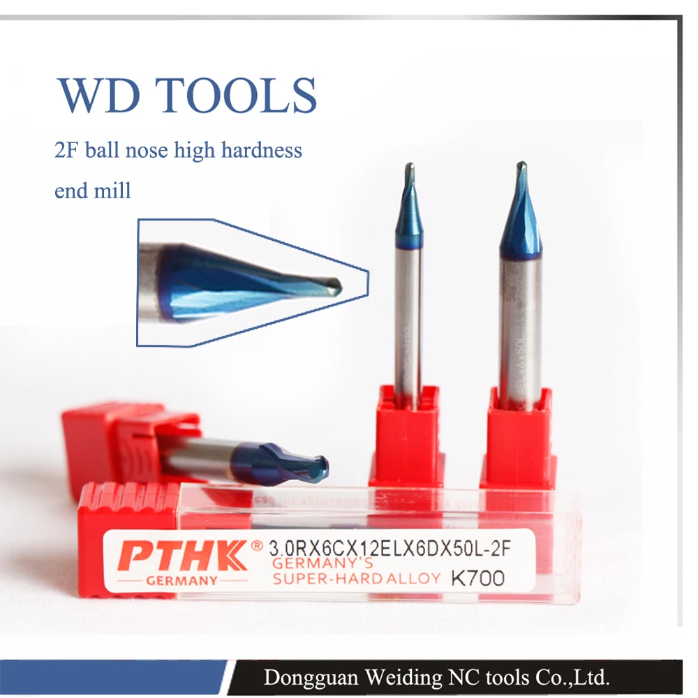 Tungsten Steel Coat Carbide R0.5*50*4D Ball Nose End Mills ultra mirco grain CNC 2 Flutes Cone Bits HRC50 Solid Carbide
Tungsten Steel Coat Carbide R0.5*50*4D Ball Nose End Mills ultra mirco grain CNC 2 Flutes Cone Bits HRC50 Solid Carbide
