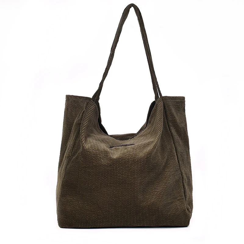 Tote Folding Reusable Shopping Bags Women Corduroy Shoulder Bag Large Capacity Female Handbag Big
Tote Folding Reusable Shopping Bags Women Corduroy Shoulder Bag Large Capacity Female Handbag Big