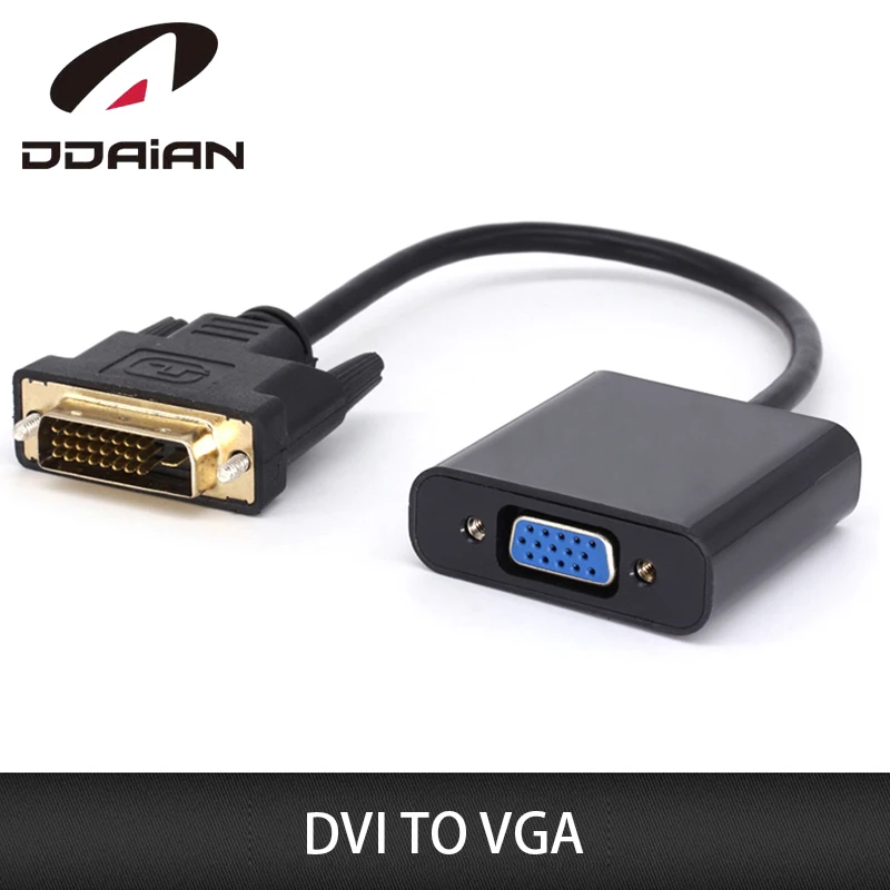 DVI в VGA конвертер адаптер кабель HDMI внешняя Видеокарта для Windows XP Vista Win7/8|Кабели VGA| |