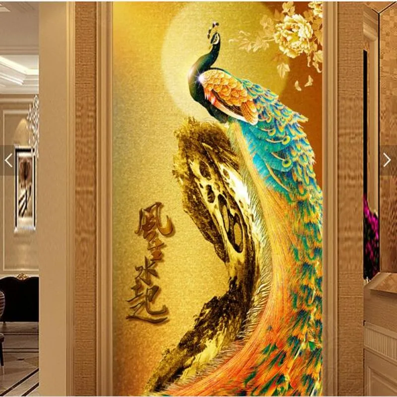 beibehang Custom large fresco gold phoenix wind and water from the mysterious background wall nonwovens super green wallpaper
beibehang Custom large fresco gold phoenix wind and water from the mysterious background wall nonwovens super green wallpaper