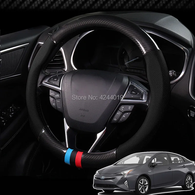 For Hyundai Santa Fe Diameter 38CM Steering Wheel Cover Anti-Slip Carbon Fiber Top Leather Sport Style car accessories
For Hyundai Santa Fe Diameter 38CM Steering Wheel Cover Anti-Slip Carbon Fiber Top Leather Sport Style car accessories
