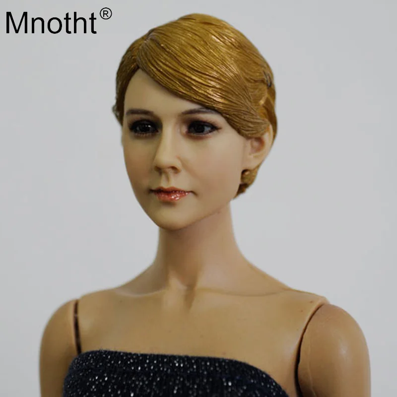 Mnotht 1/6 Scale Female Head Sculpt KM13-46 toy Carey Mulligan Short Hair Girl Head Carving Model for 12'' soldier Action Figure
Mnotht 1/6 Scale Female Head Sculpt KM13-46 toy Carey Mulligan Short Hair Girl Head Carving Model for 12'' soldier Action Figure