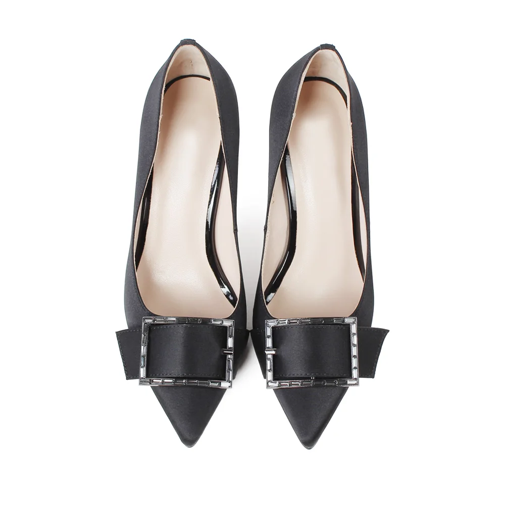 Vikeduo 2019 New High Heel Shoes Women Fashion Black Genuine Leather Wedding Party Office Ladies Shoes Handmade Zapatos de Mujer
Vikeduo 2019 New High Heel Shoes Women Fashion Black Genuine Leather Wedding Party Office Ladies Shoes Handmade Zapatos de Mujer