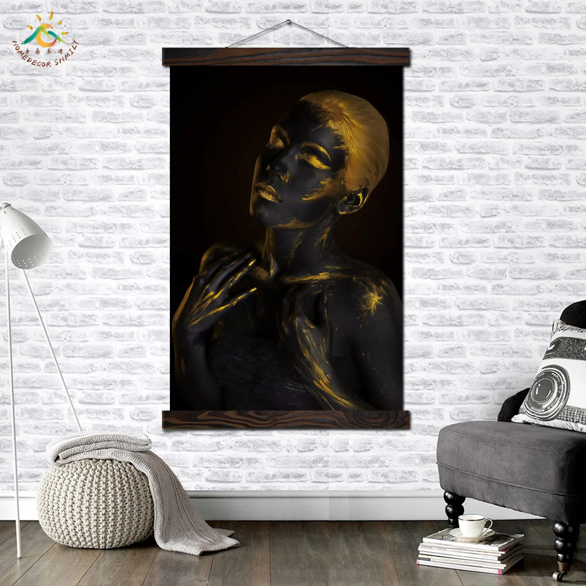 Black Girl Gold Hair Modern Canvas Art Prints Poster Wall Painting Scroll Painting Artwork Wall Art Pictures Home Decoration
Black Girl Gold Hair Modern Canvas Art Prints Poster Wall Painting Scroll Painting Artwork Wall Art Pictures Home Decoration