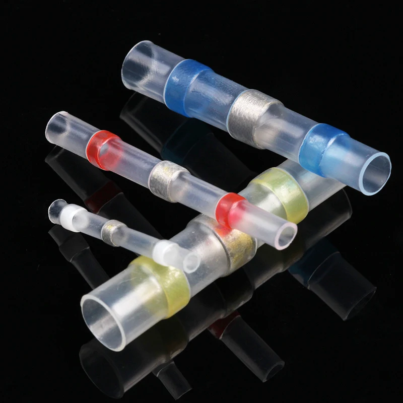 200Pcs Mixed Heat Shrink Terminals Solder Sleeve Tube Electrical Insulated Butt Connectors with Box 16-14AWG kit
200Pcs Mixed Heat Shrink Terminals Solder Sleeve Tube Electrical Insulated Butt Connectors with Box 16-14AWG kit