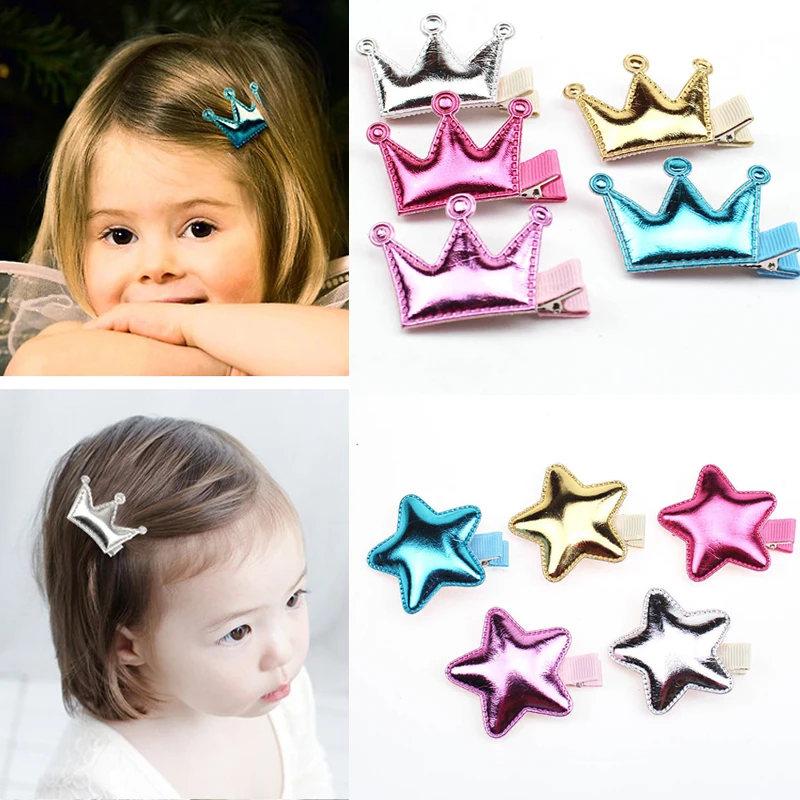 Cute Princess Style Children Crown Star Glossy Texture Headdress Hairgrips Baby Hair pin Side Clip Girls Hair Accessorie
Cute Princess Style Children Crown Star Glossy Texture Headdress Hairgrips Baby Hair pin Side Clip Girls Hair Accessorie
