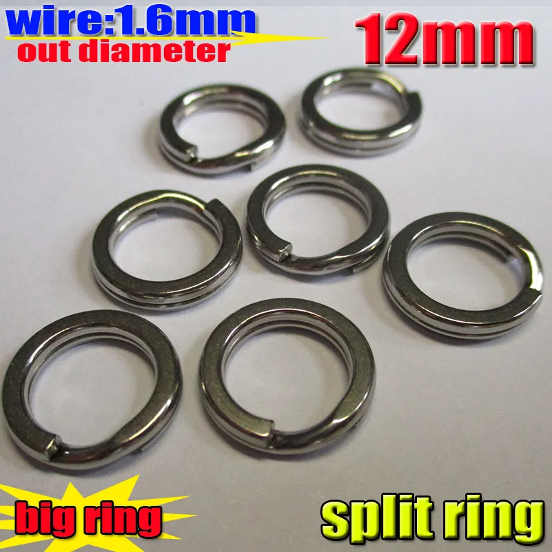 2015new fishing split rings size:wire1.6mm outside diameter 12MM quntity:20pcs.lot 304 stainless steel
2015new fishing split rings size:wire1.6mm outside diameter 12MM quntity:20pcs.lot 304 stainless steel