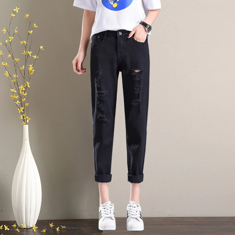 Hole Ankle-Length Light Blue Women Jeans Black White Hollow Out Women Denim Pants 2021 BF Fashion Women Clothes RWP175003
Hole Ankle-Length Light Blue Women Jeans Black White Hollow Out Women Denim Pants 2021 BF Fashion Women Clothes RWP175003