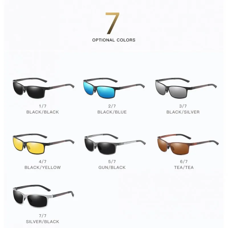 Fashion Guy's Aluminium Magnesium Sun Glasses Polarized Sunglasses Men Classic Design All-Fit Mirror Rays Sunglass
Fashion Guy's Aluminium Magnesium Sun Glasses Polarized Sunglasses Men Classic Design All-Fit Mirror Rays Sunglass