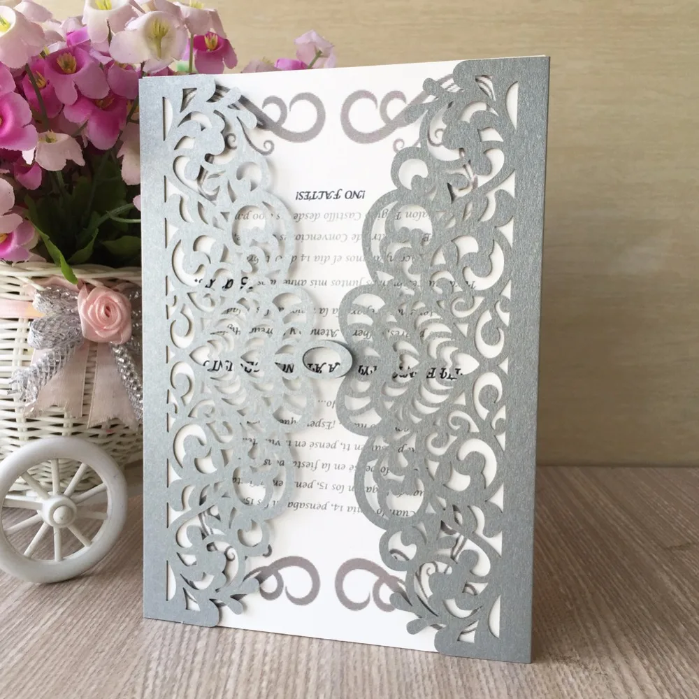 20pcs European Style Pearl Paper Wedding Party Invitation Card Hollow Out Carved Crafts Card for Wedding Favor Party Decoration
20pcs European Style Pearl Paper Wedding Party Invitation Card Hollow Out Carved Crafts Card for Wedding Favor Party Decoration