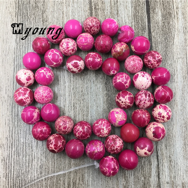 Natural Stone Pink Sea Sediment Imperial Jaspers Beads,Rose Red Emperor Stone Loose Beads For Jewelry 5 Strands/lot MY0078
Natural Stone Pink Sea Sediment Imperial Jaspers Beads,Rose Red Emperor Stone Loose Beads For Jewelry 5 Strands/lot MY0078