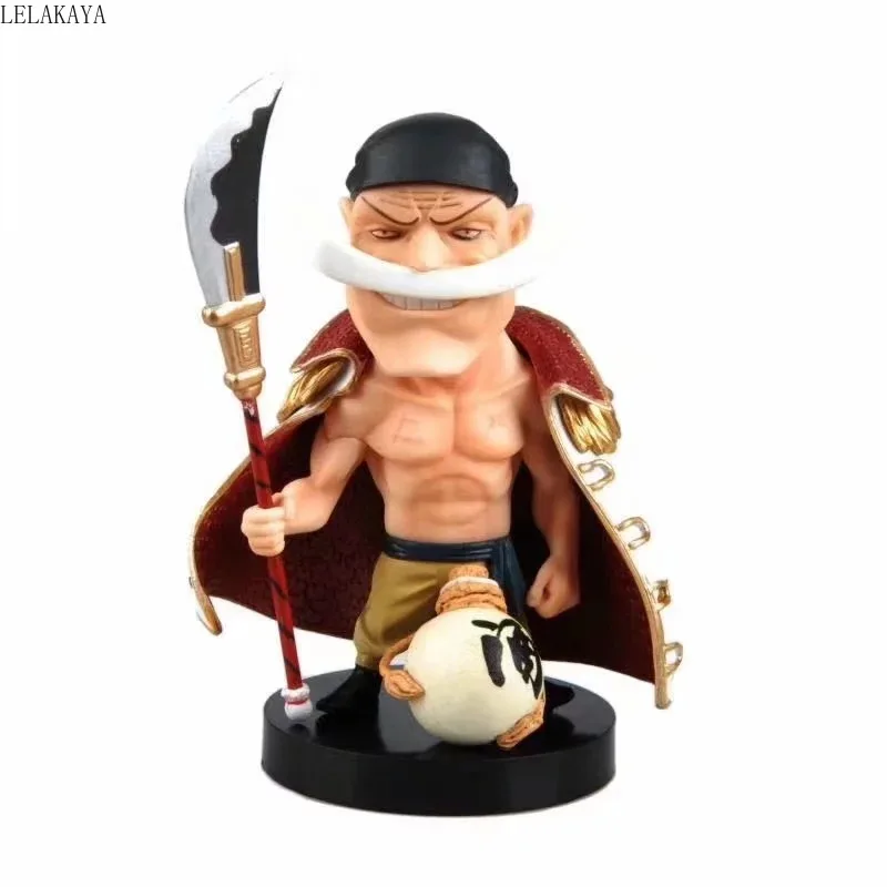 One Piece Anime Action Figure Decoration Edward Newgate Shaking His Head Ver Model 15cm Collectible Four Emperors White Bear Toy
One Piece Anime Action Figure Decoration Edward Newgate Shaking His Head Ver Model 15cm Collectible Four Emperors White Bear Toy