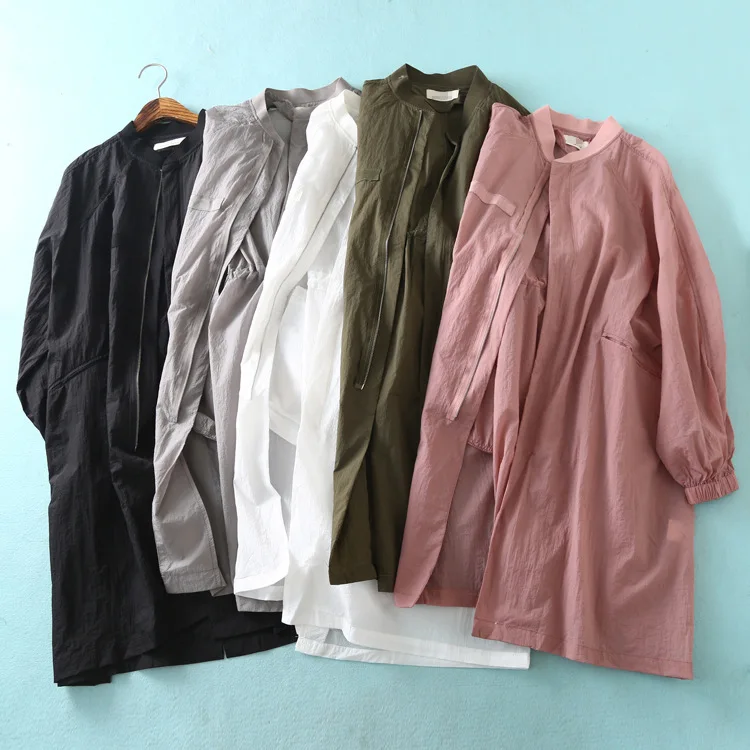 JUANTALK 2018 Spring Summer Women Thin Jacket Style Loose Zipper Long Sleeve Female Sunscreen Outwear
JUANTALK 2018 Spring Summer Women Thin Jacket Style Loose Zipper Long Sleeve Female Sunscreen Outwear