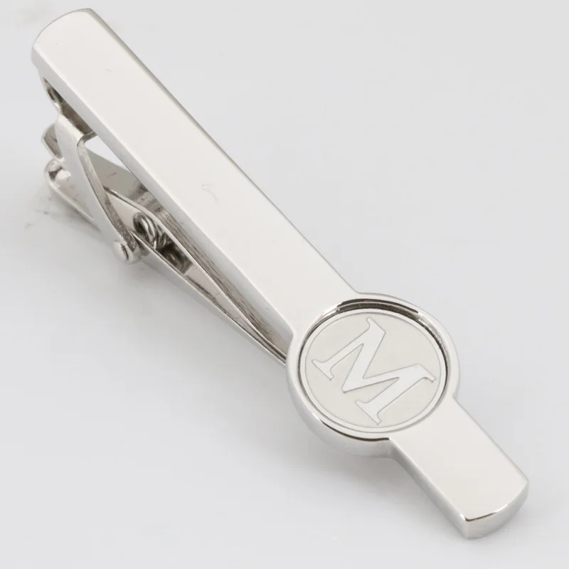 New Men Fashion Tie clips Alphabet Single Letter Silver Metal Tie Clip for Wholesale
New Men Fashion Tie clips Alphabet Single Letter Silver Metal Tie Clip for Wholesale